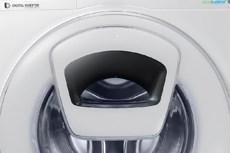 Lavadora carga frontal - Samsung WW90K5410WW 9 Kg 1400 r.p.m Tecnología AddWash Sistema EcoBubble