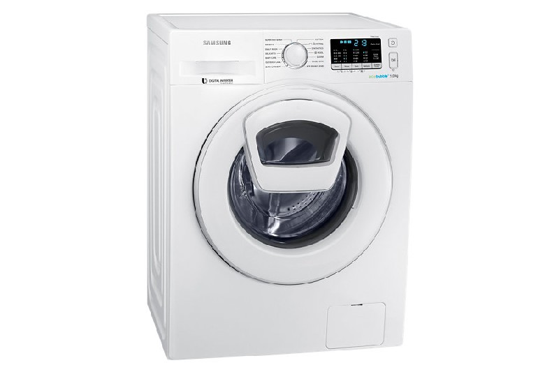 Lavadora carga frontal - Samsung WW90K5410WW 9 Kg 1400 r.p.m Tecnología AddWash Sistema EcoBubble