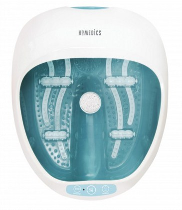 Homedics Bañera Spa masajeador para pies 4 en 1 hidromasaje terapia y calor accesorios pedi de elmfs250eu fs250eu