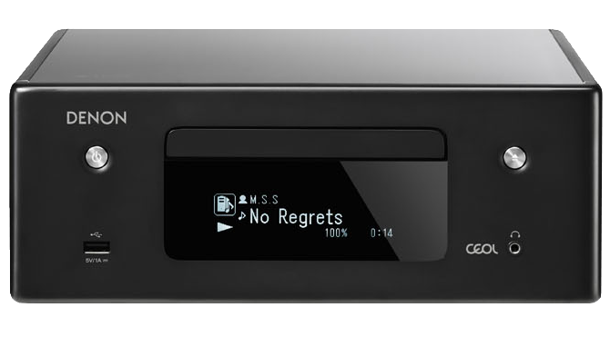 DENON RCD-N10 Zwart