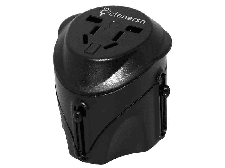 Clener 150 Universal Universal Negro adaptador de enchufe eléctrico