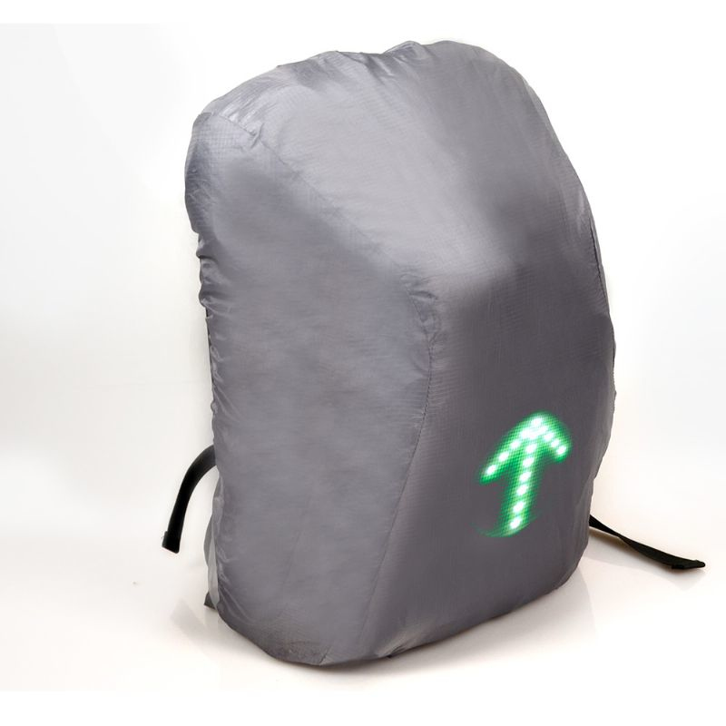Port Designs GO LED Poliéster Marrón, Gris mochila
