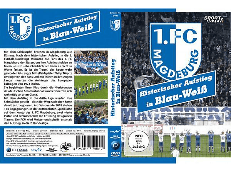 1 Fc Magdeburg Historischer Aufstieg In Blau Weiss Dvd Online Kaufen Mediamarkt 