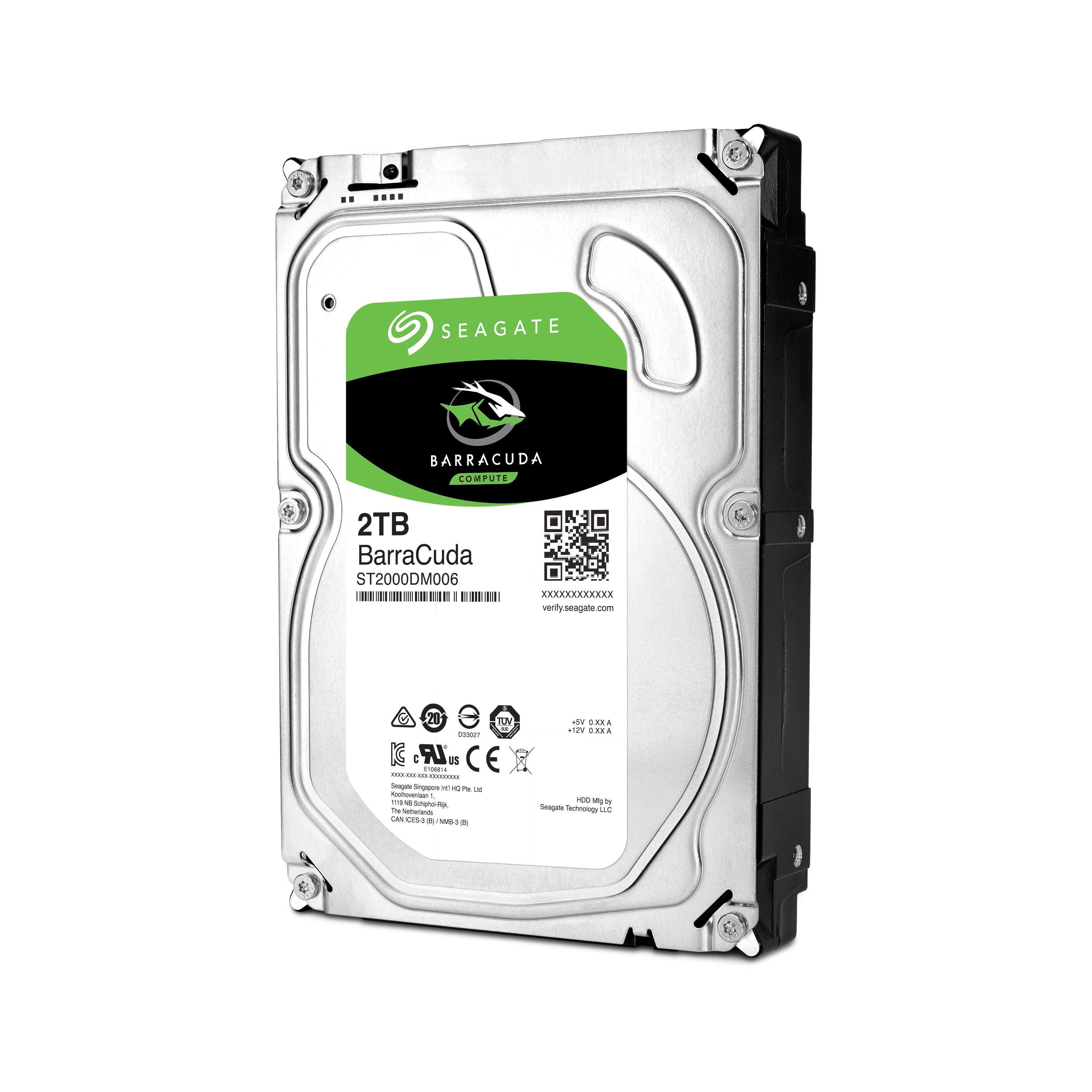 SEAGATE Seagate Barracuda 2TB SATAIII 2000GB Serial ATA III disco duro interno