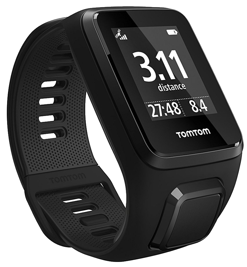 Reloj deportivo - TomTom Spark 3, Negro, Correa grande