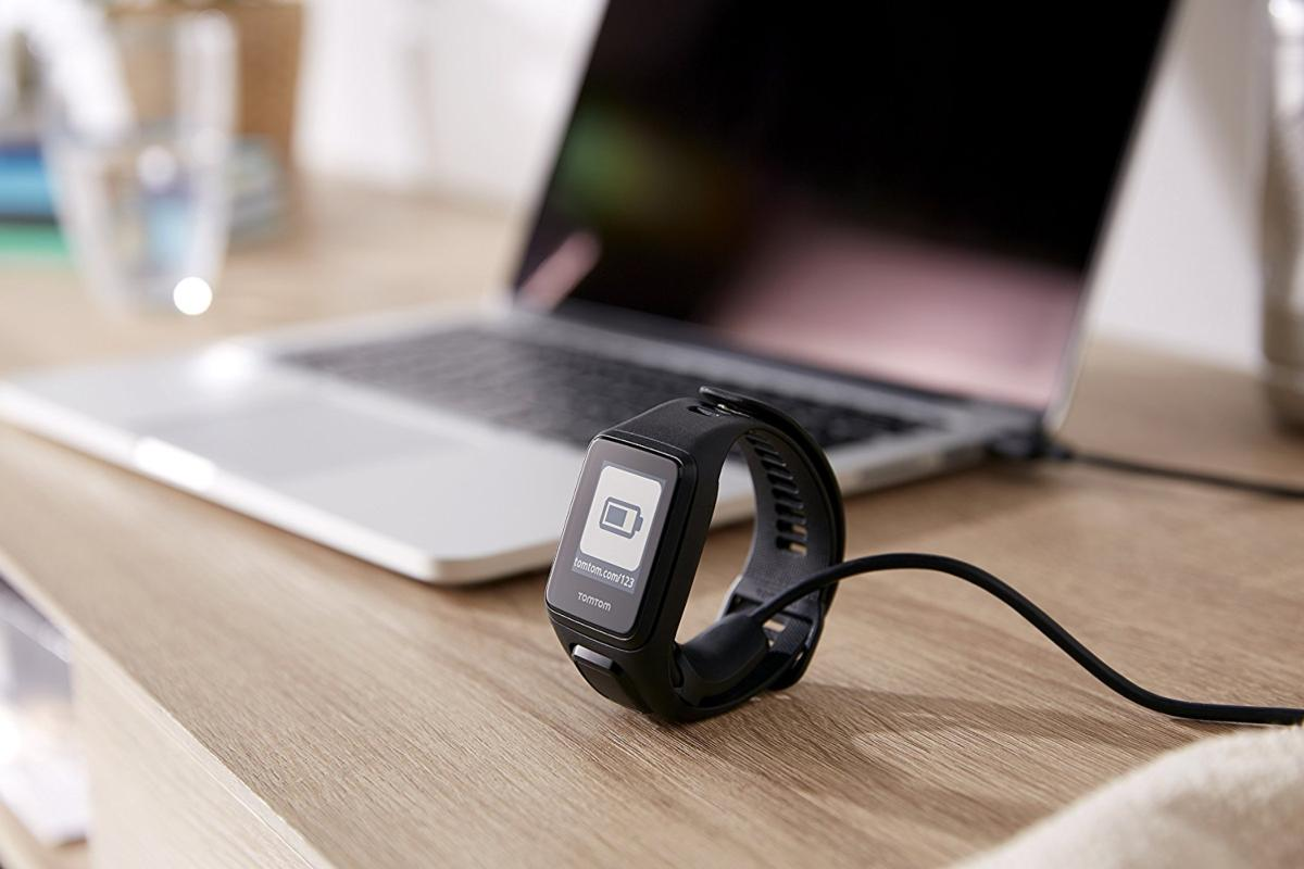 Reloj deportivo - TomTom Spark 3, Negro, Correa grande