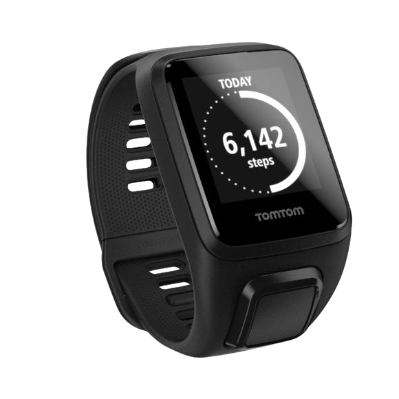 Reloj deportivo - TomTom Spark 3, Negro, Talla S