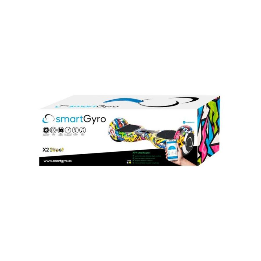 Hoverboard - Woxter SG27-030 SMARTGYRO X2, Altavoces estéreo, Bluetooth, Luces LEDS, Street