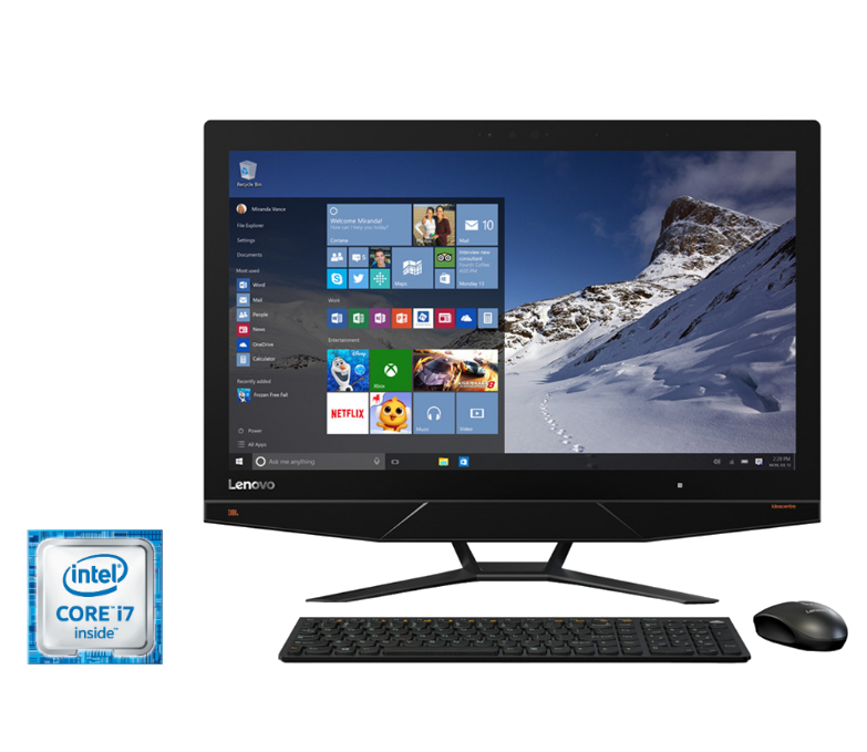 All in One - Lenovo Ideacentre 700-27Ish, I7-6700, 12 Gb Ram, 27" Full  Hd