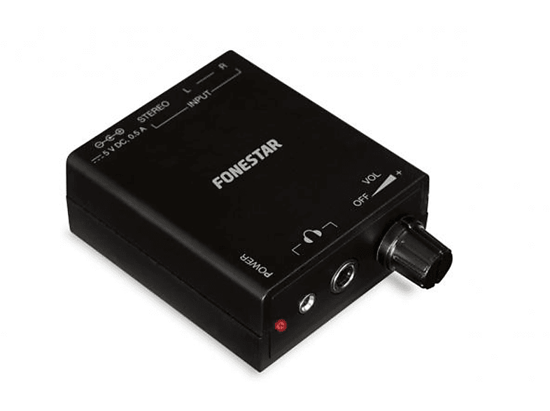 Amplificador De Auriculares | Fonestar Fda-1A, 1 Entrada, Salida, Indicador Luminoso