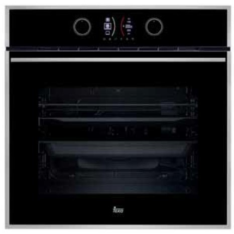 Horno - Teka turbo WISH HLB 860 P, Multifunción, Pirolítico, Hydroclean, 70L, Negro