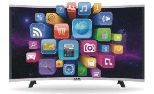 TV LED 32 " - Akai CTV3225T, Curvo, HD, Smart TV, TDT2