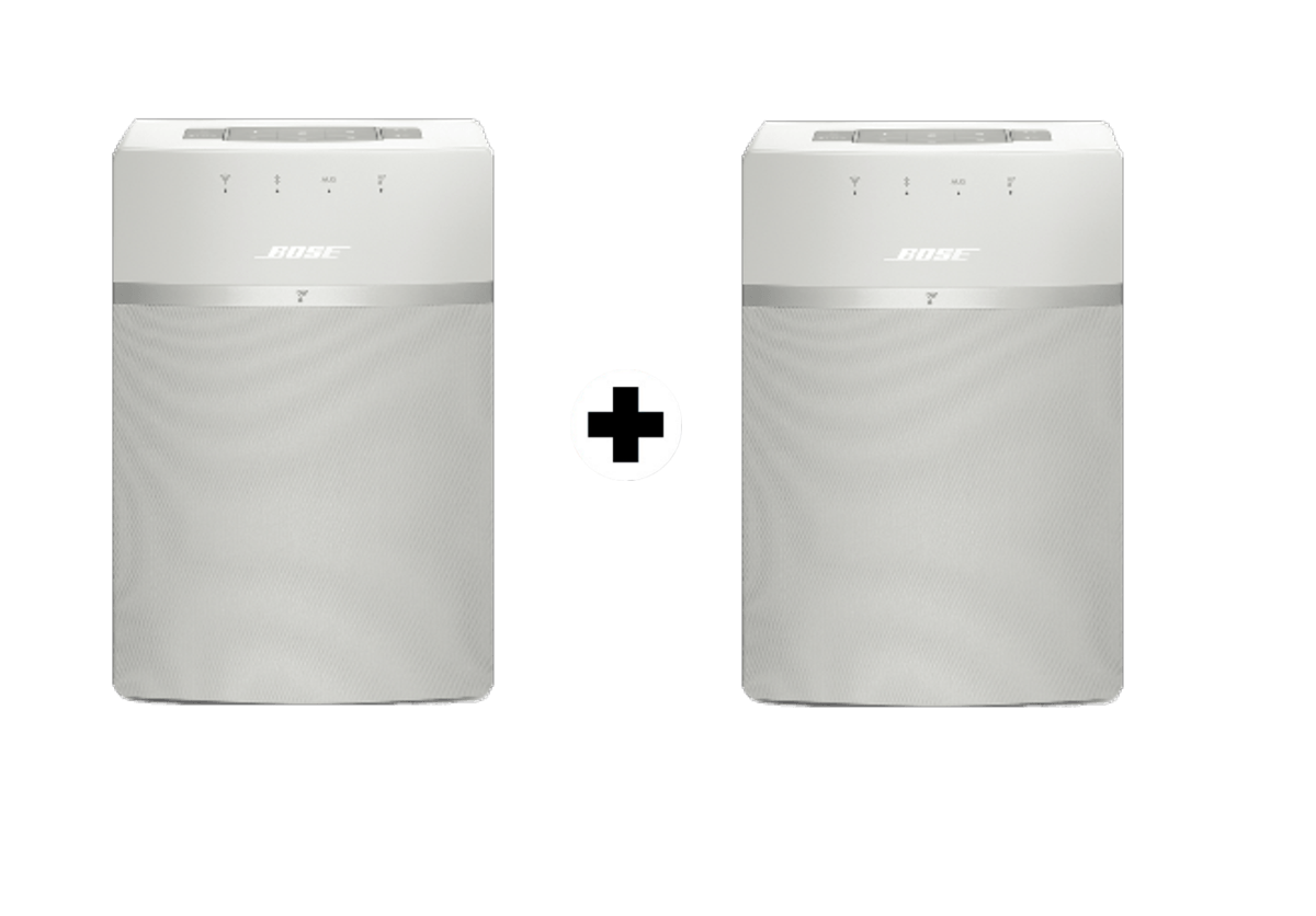 Pack Altavoces Multiroom - Bose Soundtouch 10 Wifi, Bluetooth, Blanco
