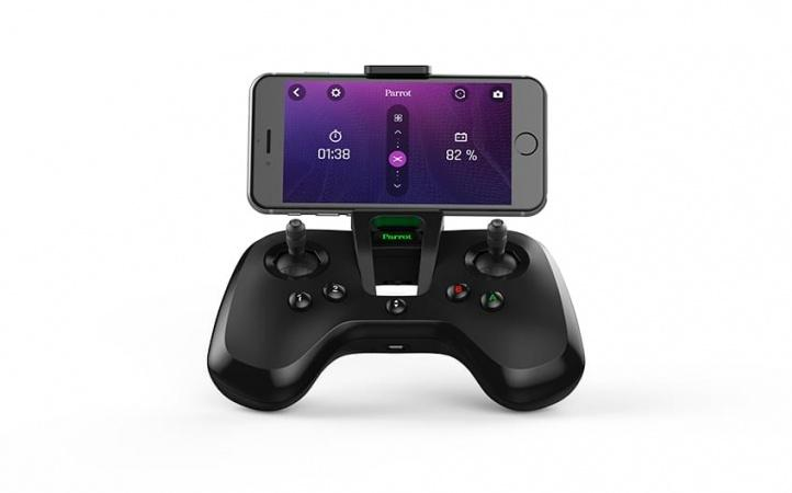 Mando minidrone - Parrot FLYPAD MINIDRONE, Bluetooth, 60 metros alcance