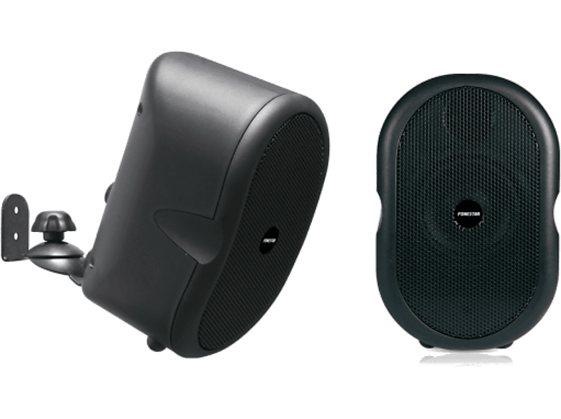 Altavoces - Fonestar Ambient-20A, 2 unidades, 40 W, Autoamplificados, Negro