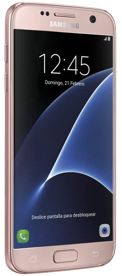 Móvil - Samsung Galaxy S7, 32GB, 4GB RAM, Pantalla de 5.1", 4G, Rosa