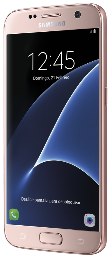 Móvil - Samsung Galaxy S7, 32GB, 4GB RAM, Pantalla de 5.1", 4G, Rosa