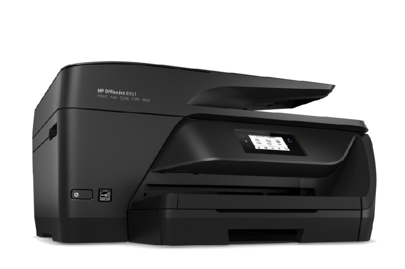 Impresora multifunción - HP OfficeJet 6951, Wifi, Doble cara automática, Negro