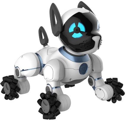 Perro Robótico - Wowwee Chip, Blanco,Interactivo, Reconocimiento De Voz