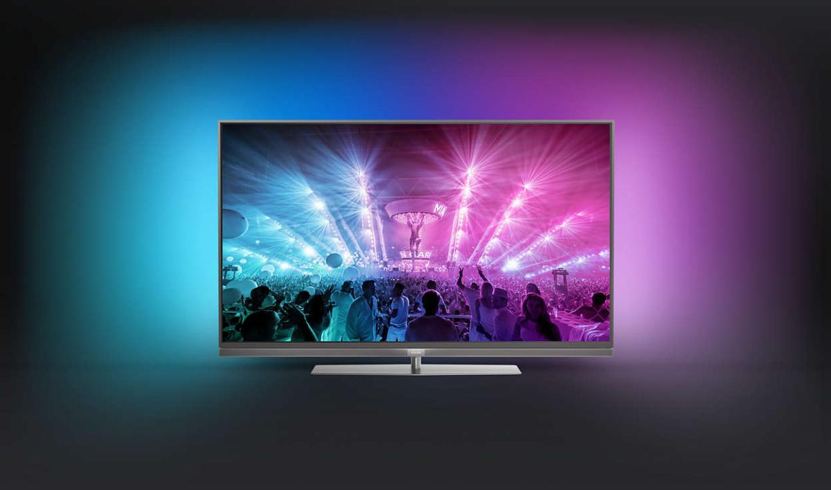 TV LED 49" - Philips 49PUS7181/12, Ultra HD 4K, HDR Plus, Android TV, Ambilight 3 Lados