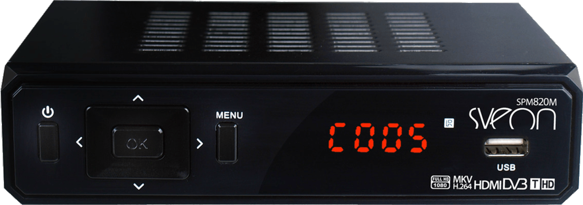 Sveon Reproductor Multimedia - Sveon Spm820M,Mkv, Hdmi, Tdt, Full Hd