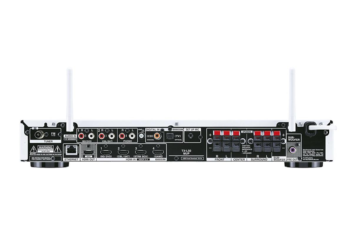 Onkyo Receptor Av | Onkyo Tx-L50-W,5.1 Canales, Airplay, Wi-Fi 