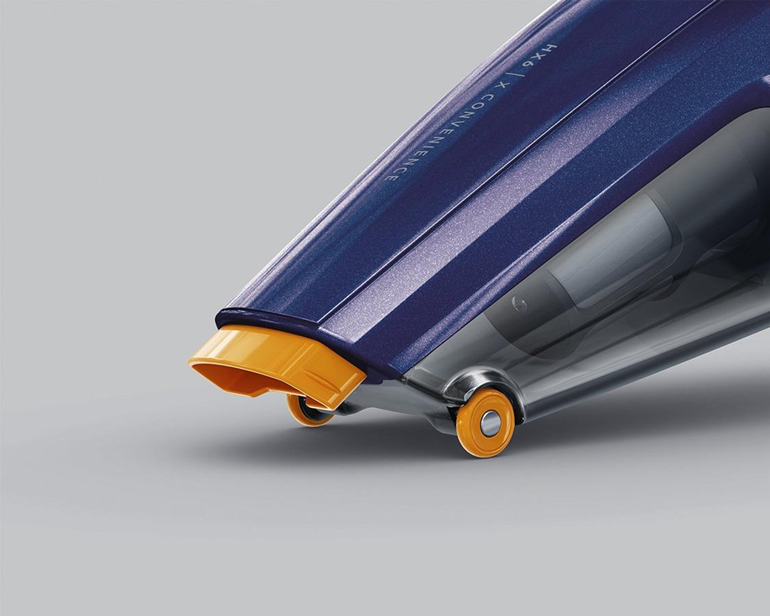 Aspirador de mano - AEG HX6-8DB-W Convenience, TurboPower de 4.8V, Ciclónico, 0,5l, autonomía de 8 min