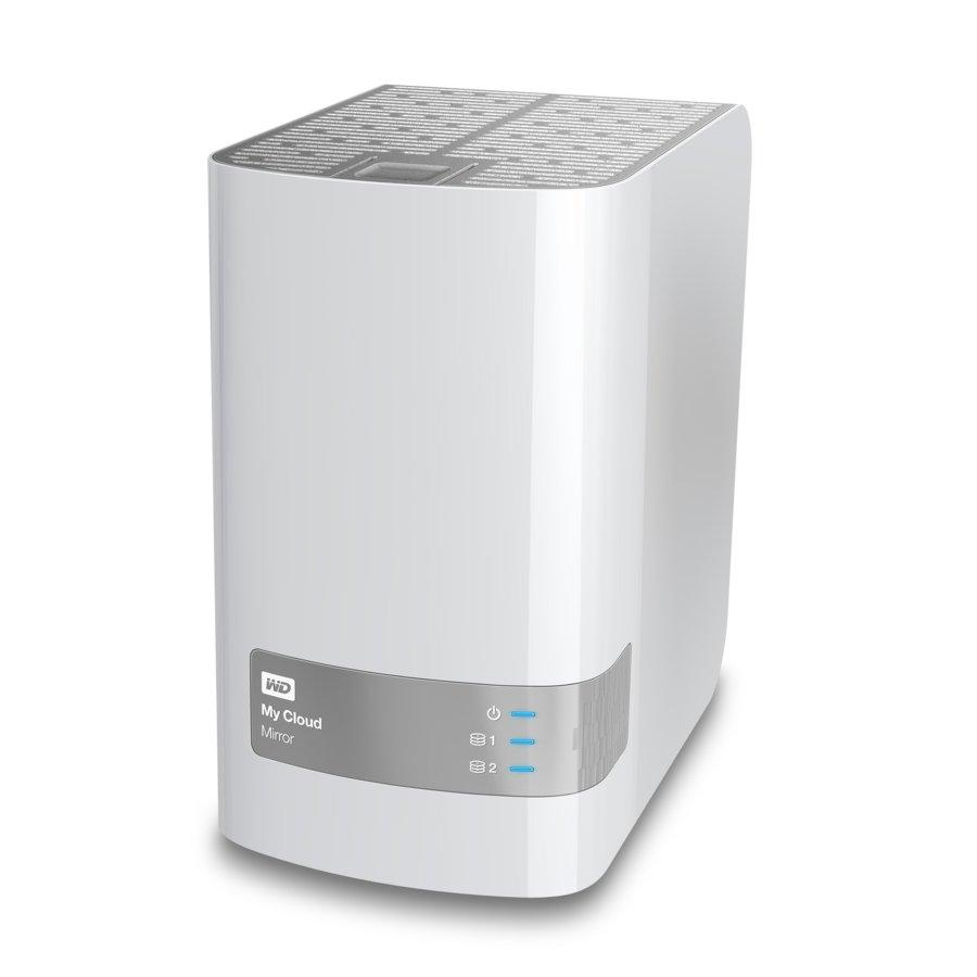 NAS Cloud - WD My Cloud Mirror, 6Tb, 2 bahías, 3,5 pulgadas, Gigabit Ethernet, USB 3.0, color