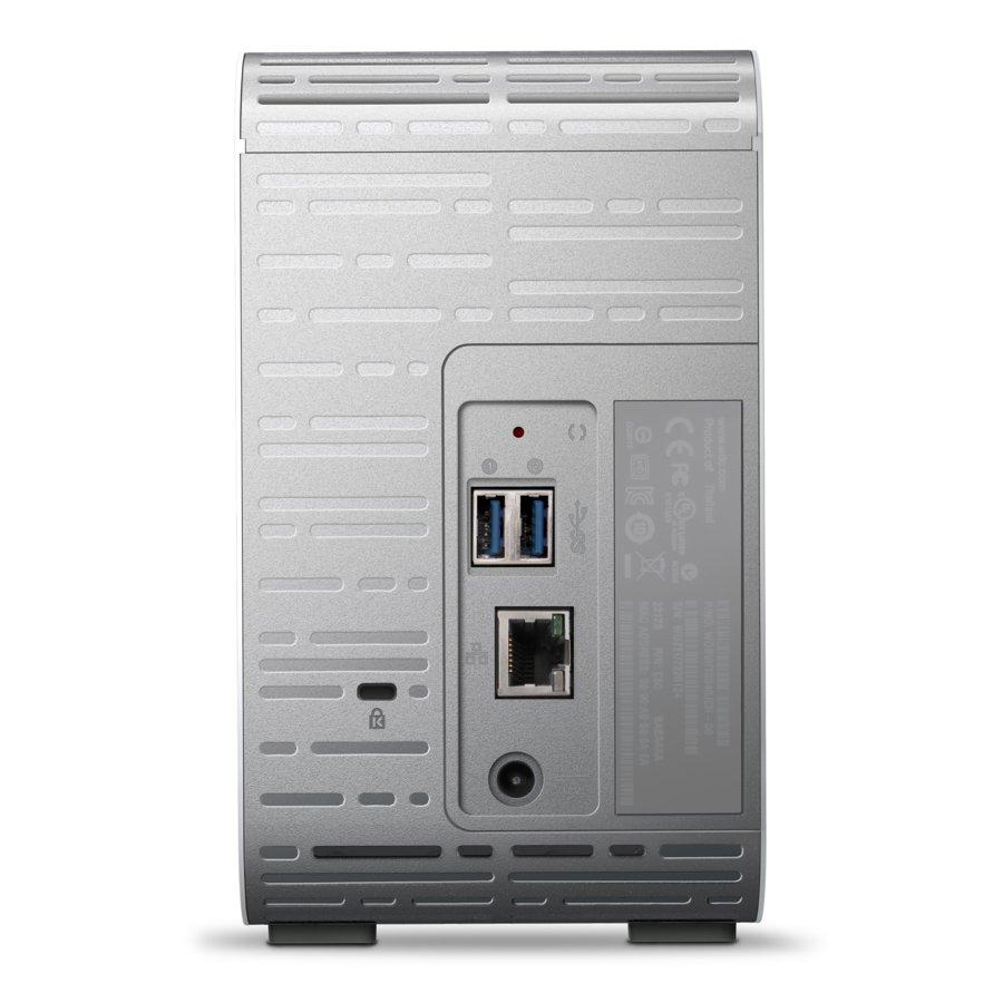 NAS Cloud - WD My Cloud Mirror, 6Tb, 2 bahías, 3,5 pulgadas, Gigabit Ethernet, USB 3.0, color