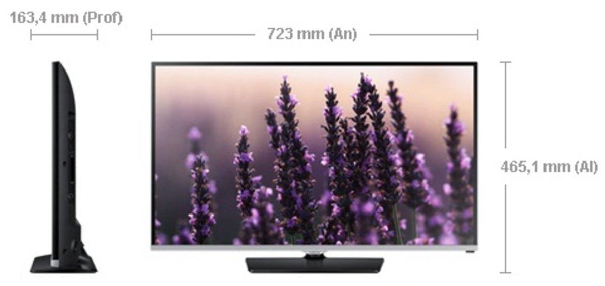 TV LED 32" - Samsung 32H5000 Full HD, Modo Fútbol, 100Hz CMR