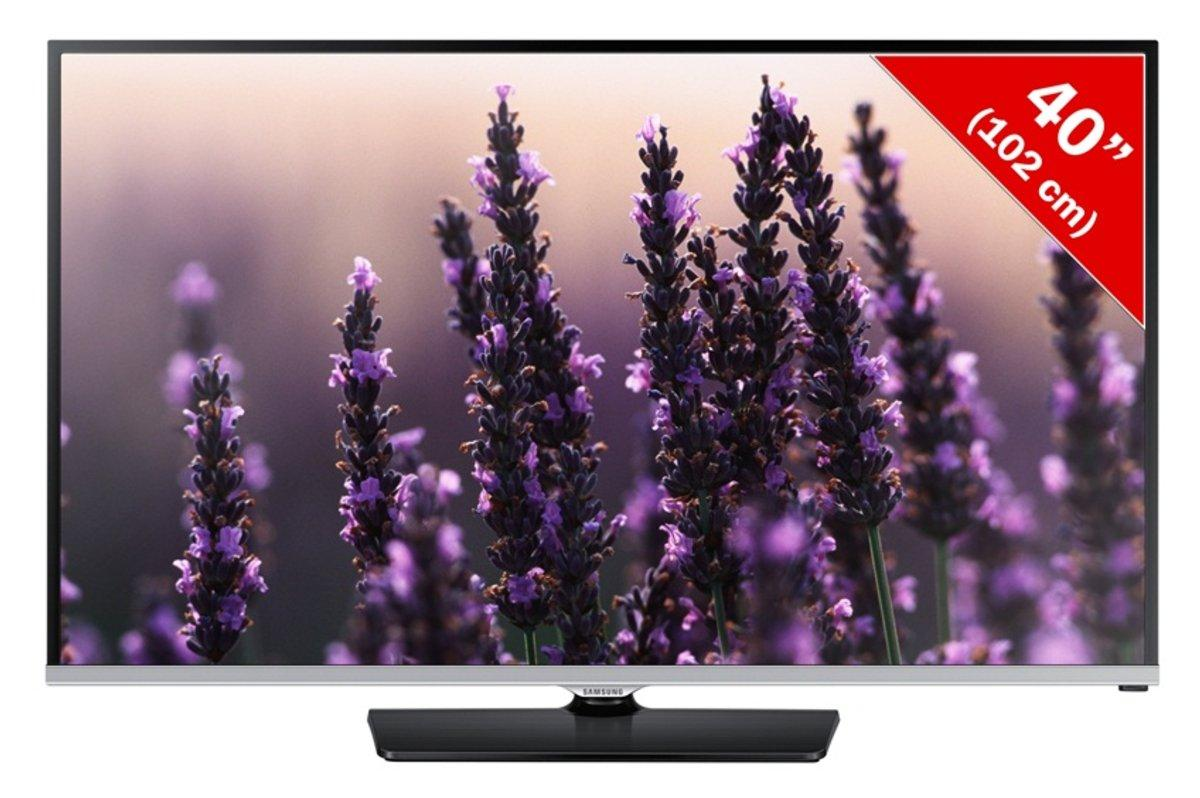 Samsung UE40H5000AW 40" Full HD Negro, Plata