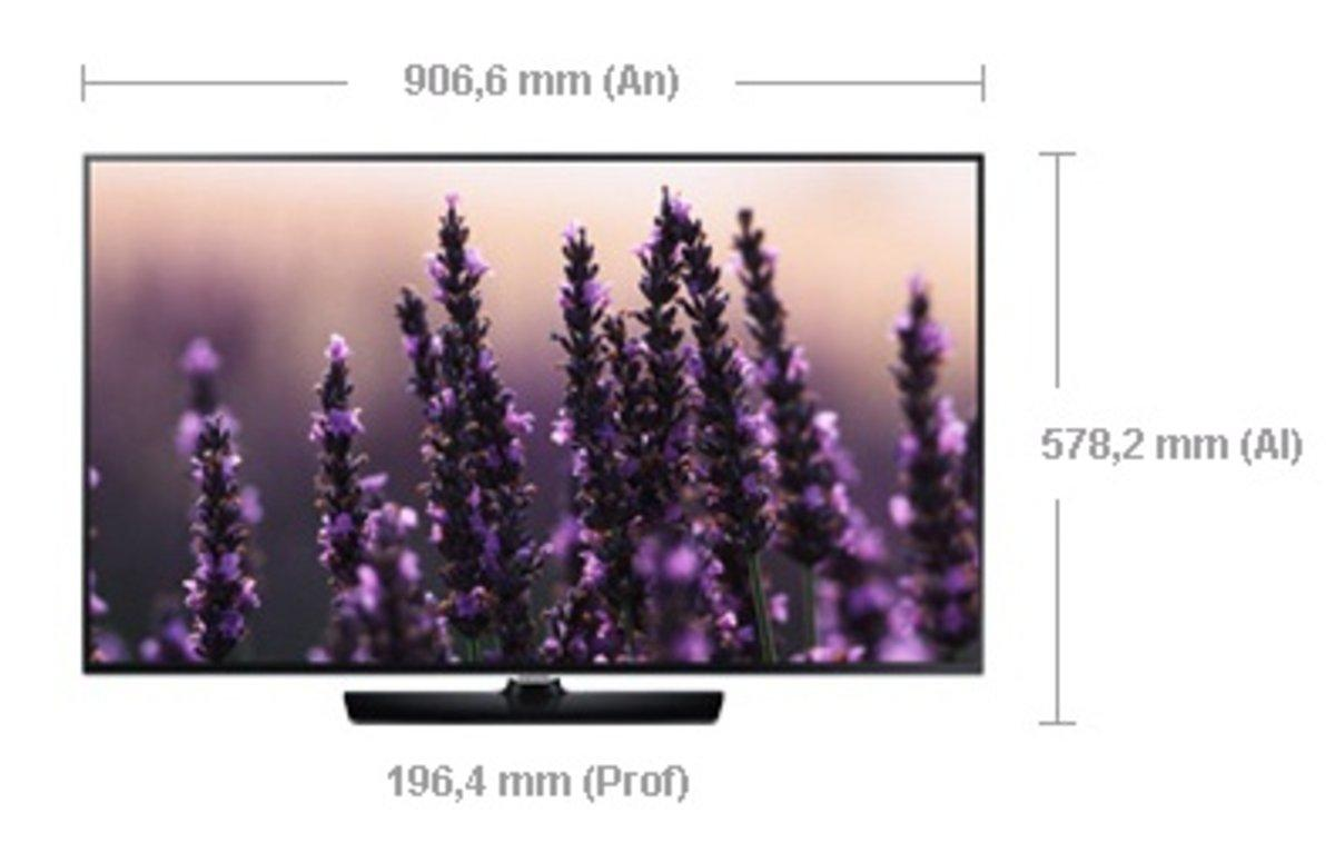 TV LED 40" - Samsung 40H5500AW Smart TV, Full HD, 100Hz