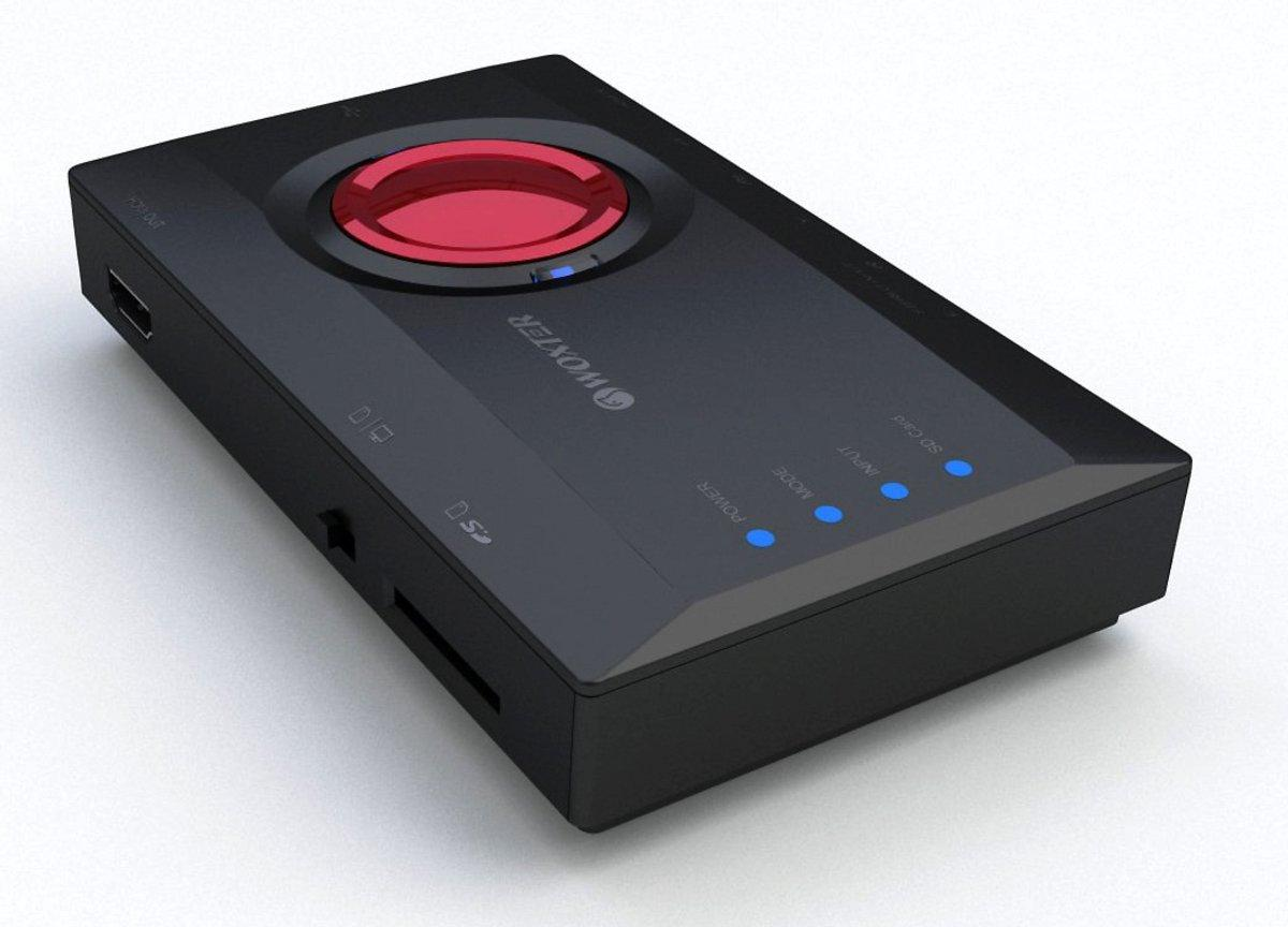 Capturadora de vídeo - Woxter i-Video Capture 1100, HD, USB, portátil, color negro
