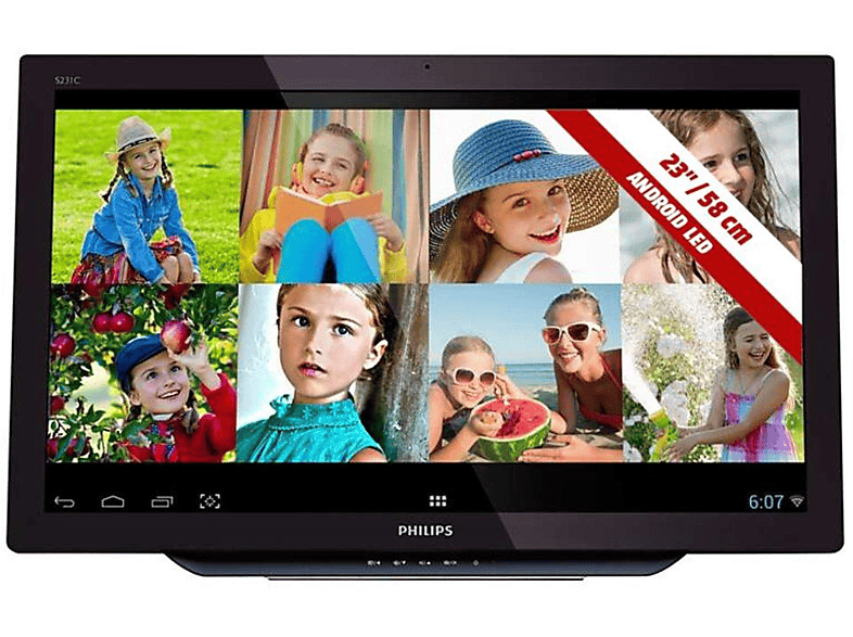 Monitor Táctil | Philips IPS-LCD S231C4AFD Táctil con Android y WiFi