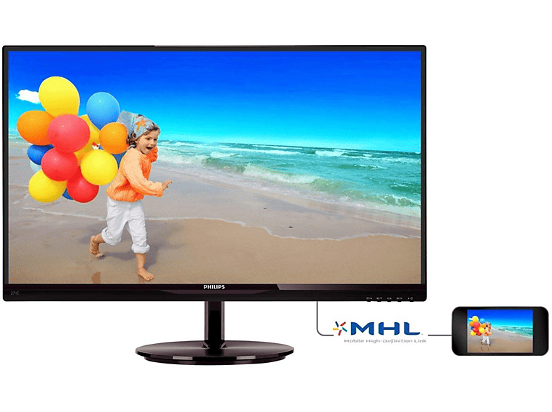 Monitor LCD AH IPS | Philips 234E5QHAB