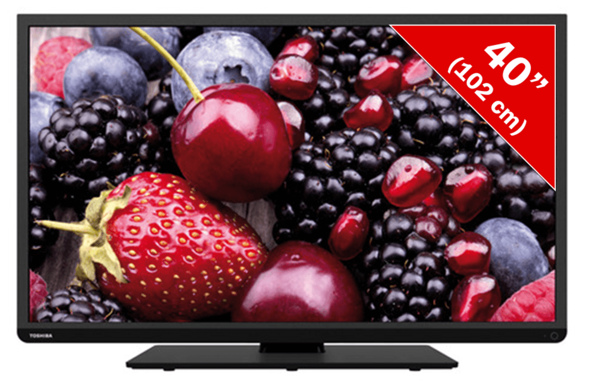 TV LED 40 Toshiba 40L3433DG, Full HD, WiFi, Smart TV