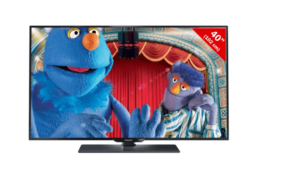 TV LED 40"- Philips 40PFH4509/08 Smart TV, 200Hz