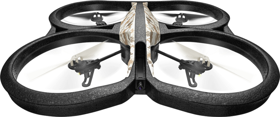 Cuadricóptero teledirigido - Parrot AR Drone 2.0 GPS Edition, con registrador de vuelo, color