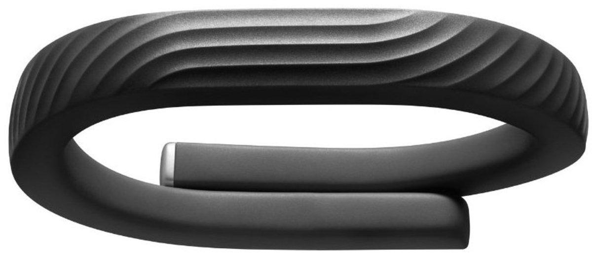 Pulsera de actividad - Jawbone Up 24 Onyx, Bluetooth, mediana