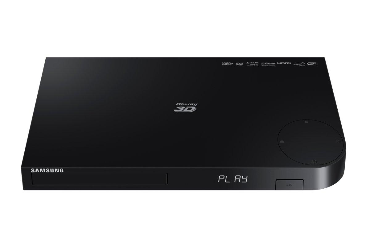Reproductor Blu-ray - Samsung BD-H6500 Negro, Escalado Ultra HD 4K, 3D, WiFi