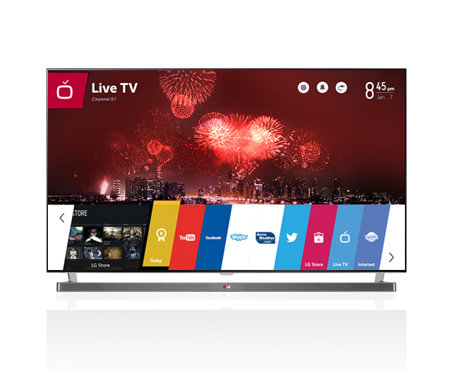TV LED 49" - LG 49LB870V Smart TV WebOS, 3D, 1000Hz
