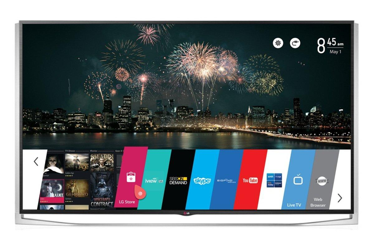 TV LED 79" - LG 79UB980V Ultra HD 4K, Smart TV, 3D, 1300Hz MCI, Panel IPS