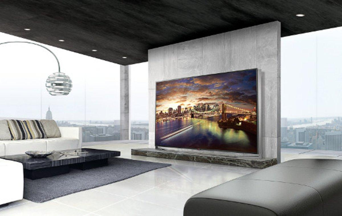TV LED 79" - LG 79UB980V Ultra HD 4K, Smart TV, 3D, 1300Hz MCI, Panel IPS