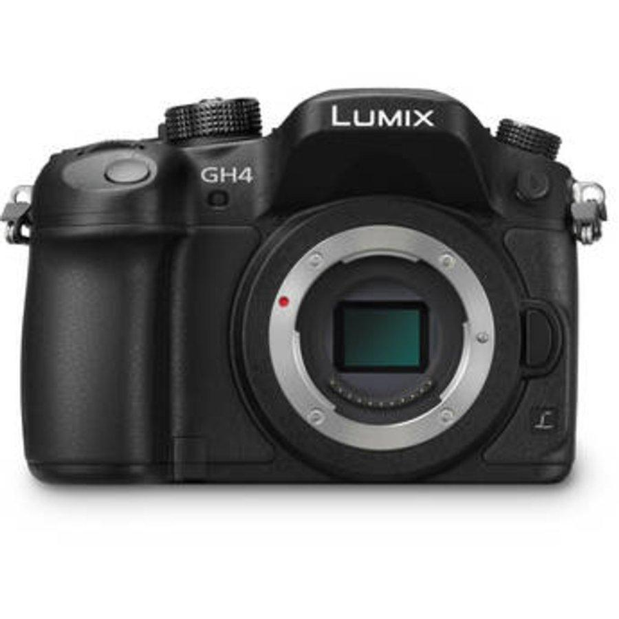 Cámara evil - Panasonic Lumix DMC-GH4, 16,05 Megapíxeles, Negra, Videos 4K