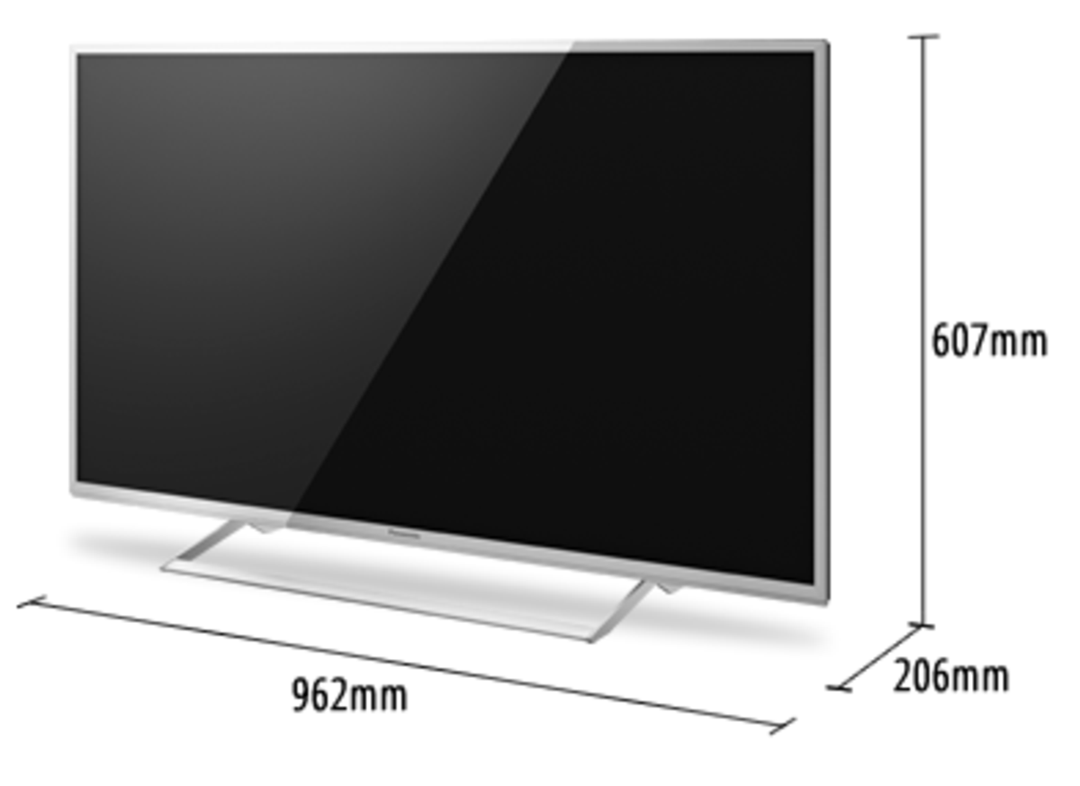 TV LED 42" - Panasonic TC-42AS740E Smart TV, WiFi, 3D, 1200Hz