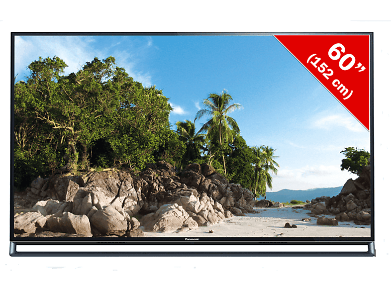 TV LED 60" Panasonic TX60AS800E, Smart TV, 1800 Hz, Cámara HD, WiFi, 3D