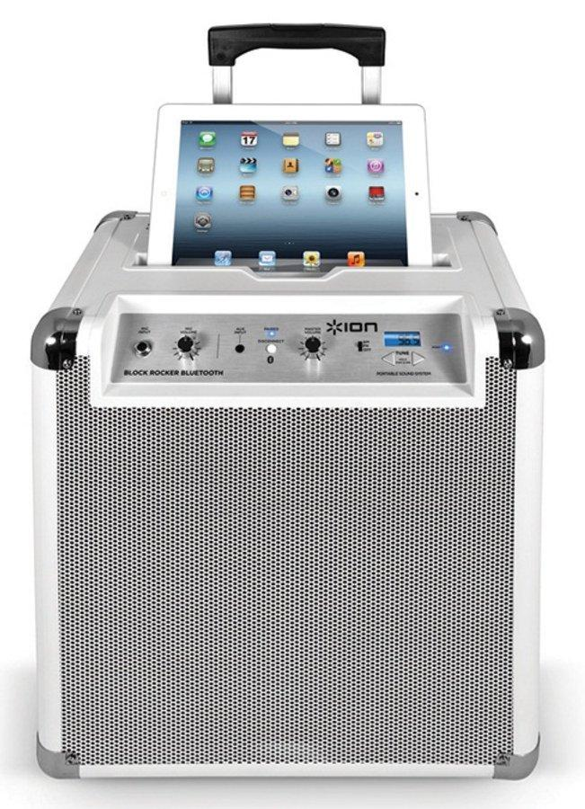 Altavoz - Ion Block Rocker Bluetooth White
