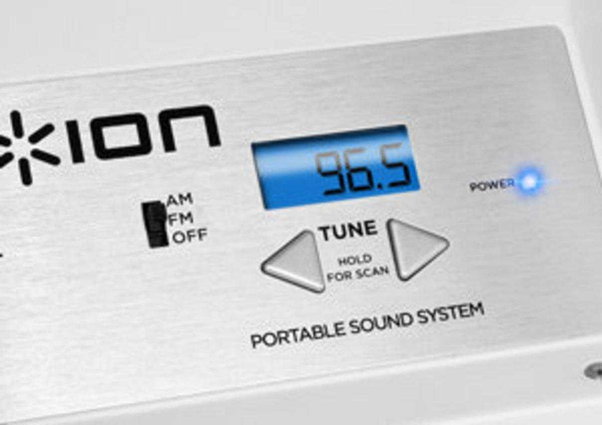 Altavoz - Ion Block Rocker Bluetooth White