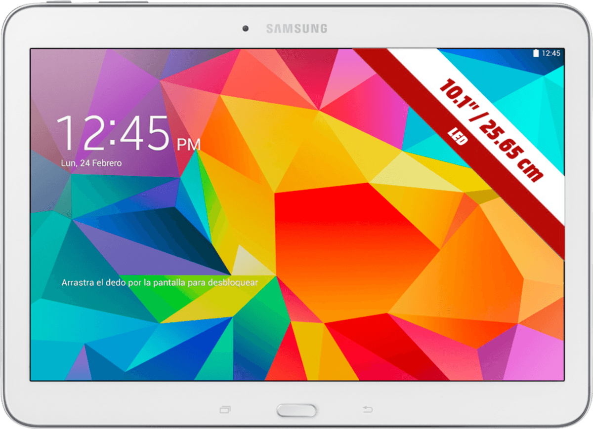 Tablet - Samsung Galaxy Tab 4, 10.1 pulgadas, 16GB, Blanco