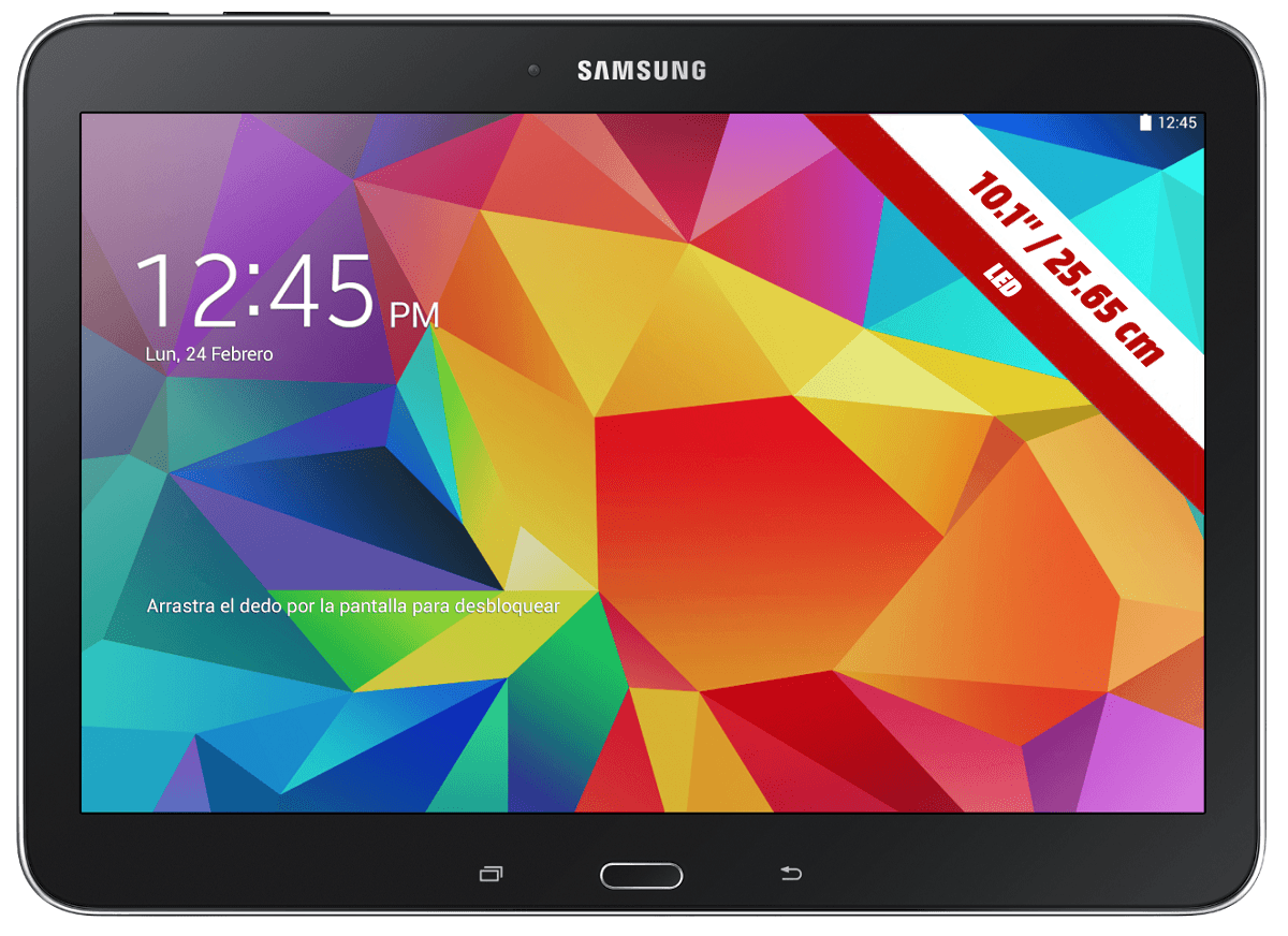 Tablet - Samsung Galaxy Tab 4 con 4G Blanca, 16GB y 2 cámaras